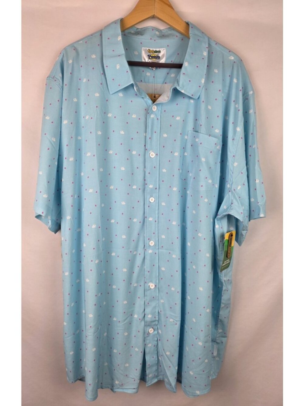 Tipsy Elves Peeps Men's Shirt Size 3XL Naughty Bunny Love Easter Hoppin' Honey